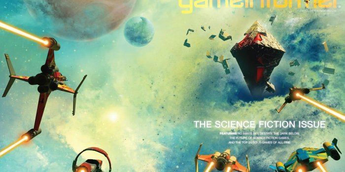 1351x800 Gameinformer illustration, No Man's Sky, space HD wallpaper