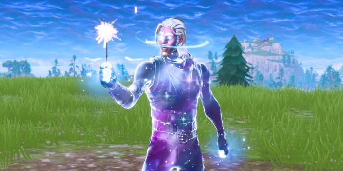 1920x1080 Galaxy Skin Wallpaper (4k, 1920 x 1090) : FortNiteBR