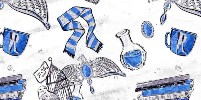 720x1280 Phone Wallpaper HD - Harry Potter - Ravenclaw Cute Glitter