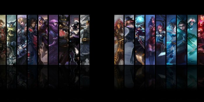 3840x1080 Dual Monitor Wallpaper League Of Legends | Download | Dual monitor
