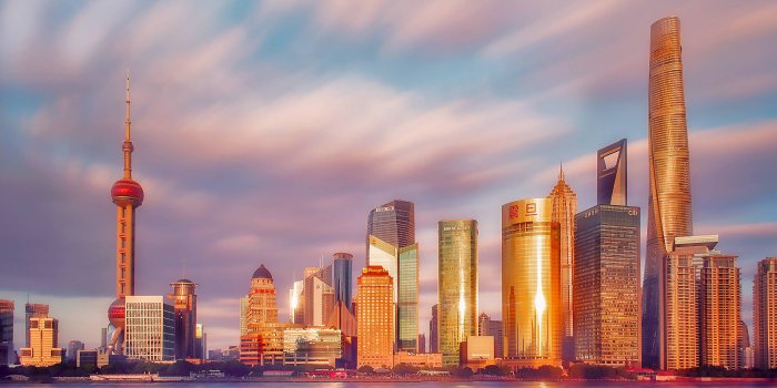 2560x1600 Daily Wallpaper: Sunset in Shanghai, China | I Like To Waste My Time