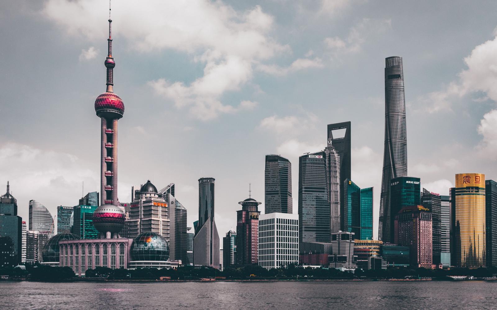 3840x2400 Download wallpaper 3840x2400 shanghai, china, skyscrapers 4k ultra