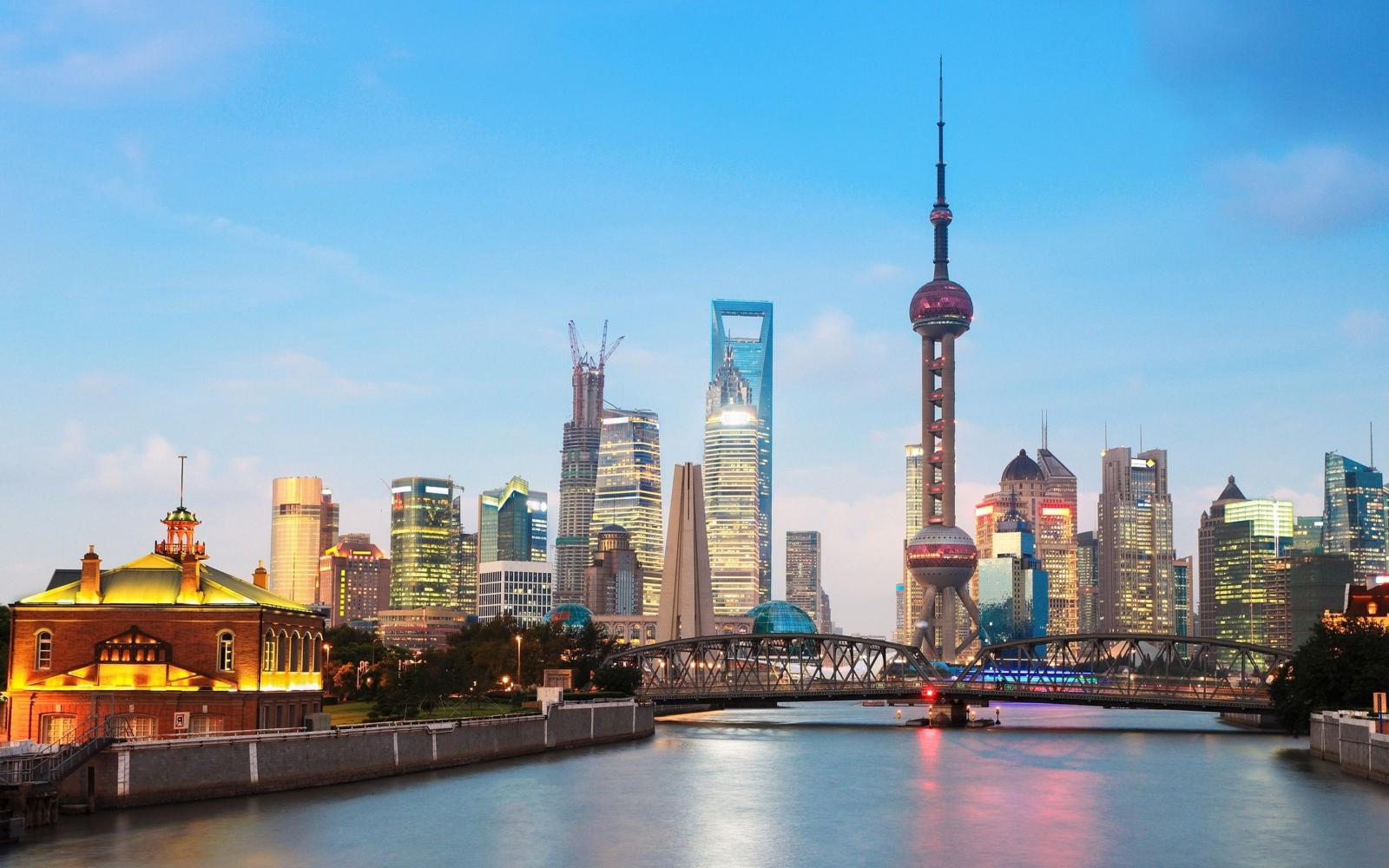 2880x1800 2880x1800 Shanghai Cityscape Macbook Pro Retina HD 4k Wallpapers