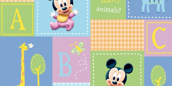 1024x768 Baby Mickey and Minnie Wallpaper - Mickey and Minnie Wallpaper