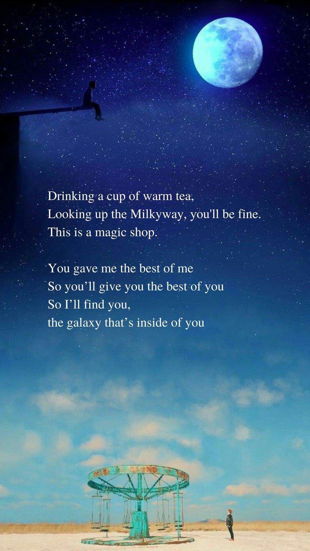 1080x1920 Magic Shop by BTS Lyrics wallpaper | BTS Lyrics & Quotes in 2019