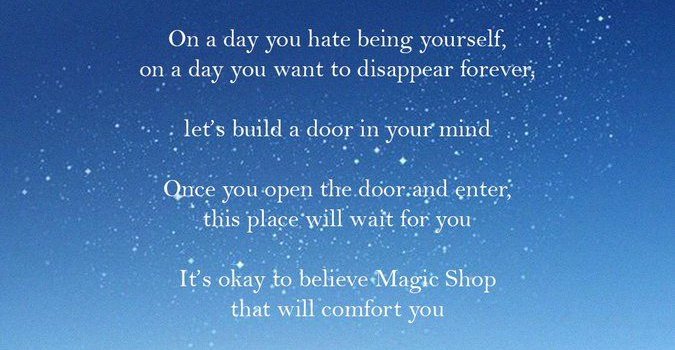 675x1200 On a day you hate being yourself Magic shop - BTS Engtrans by