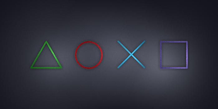 3840x2160 Another Wallpaper with the PlayStation symbols (4k) [Image