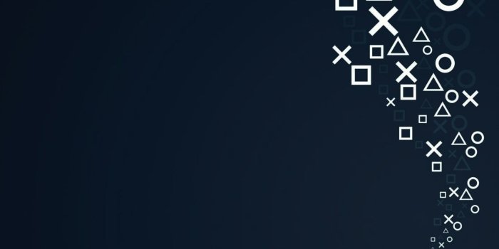 1920x1080 Playstation Symbols Wallpaper Dark – PS4Wallpapers.com
