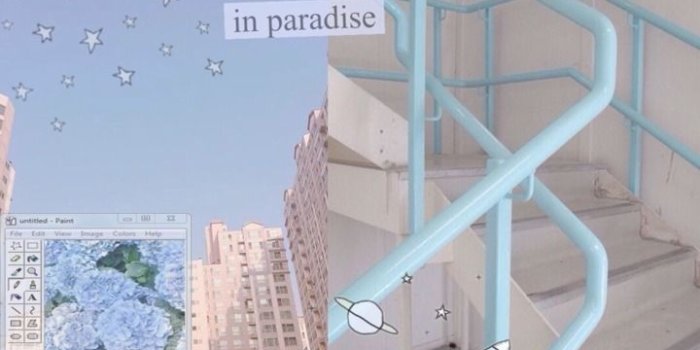 720x1280 Pastel Blue & Mint Green Aesthetic 