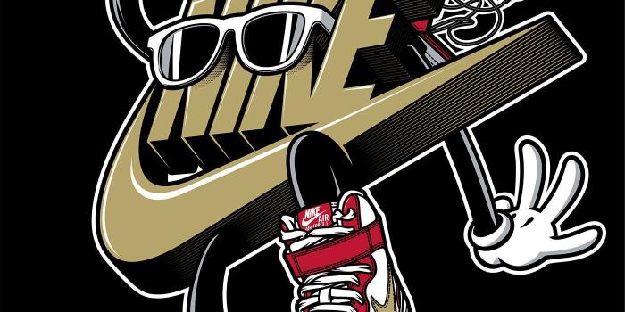 1400x1978 Nike vs. Rusc • Young Athletes on Behance | Art Graphic Designs and