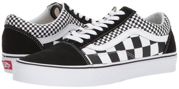 1920x1440 Women's Black Mix Checker Old Skool