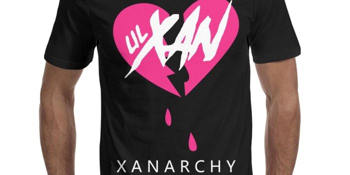 1500x1500 Lil Pump Broken heart Lil xan 2019 Summer personalised T Shirt For Men cool  funny graphic tees shirts