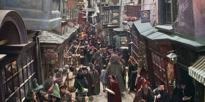 1920x800 Closer Look: Diagon Alley secrets, sizes, details, and dragons