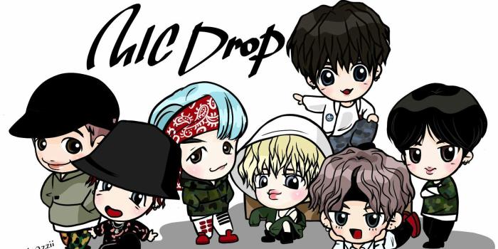 1664x1168 BTS Chibi Wallpapers