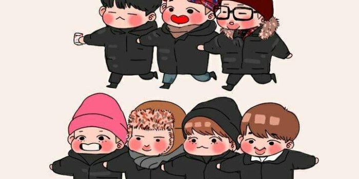 720x1280 BTS - chibi Wallpaper by Leodere__ - 45 - Free on ZEDGE™