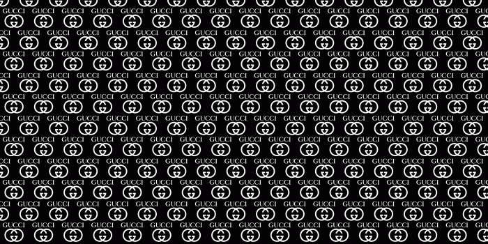 2560x1440 Black Gucci Desktop Wallpaper