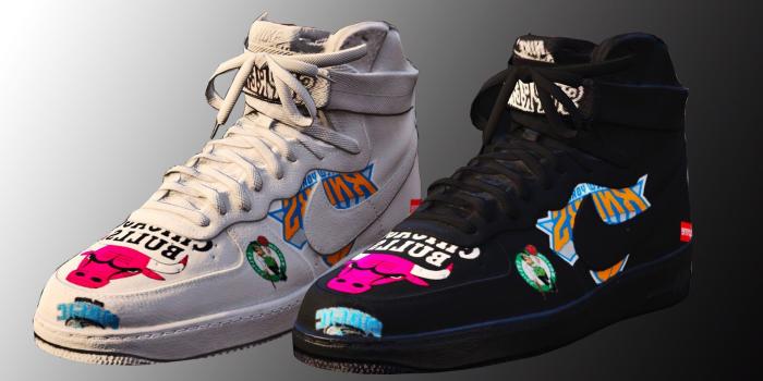 1920x1080 air force 1 high supreme x nba (white and black) - GTA5-Mods.com
