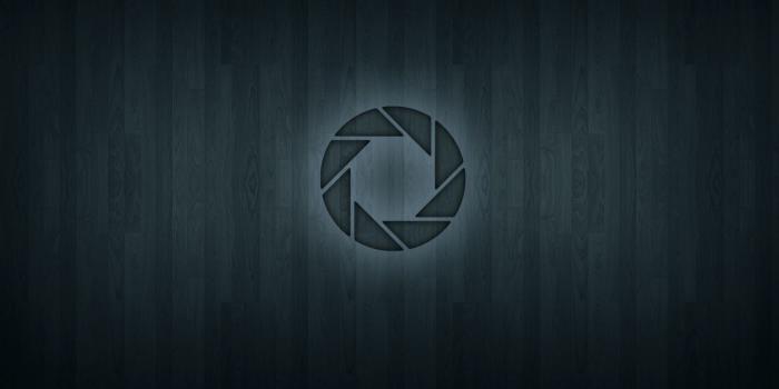 1680x1050 portal aperture laboratories portal 2 wood texture 1680x1050