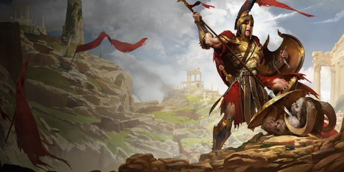 1920x1080 Titan Quest: Anniversary Edition (2018) promotional art - MobyGames