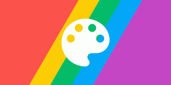 1200x787 Pluvius themes system UI and accent color based on the wallpaper