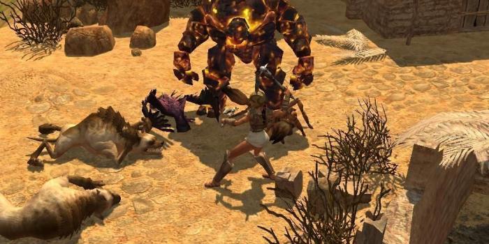 1024x768 Titan Quest (2006)