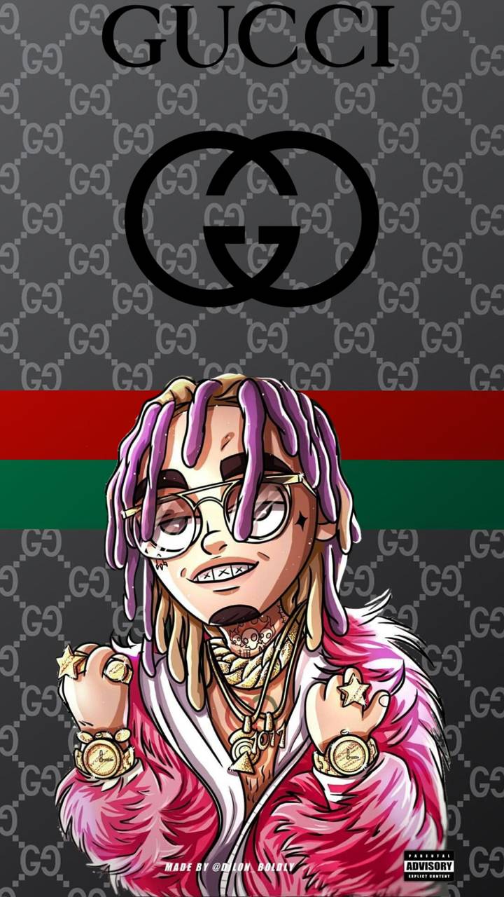 720x1280 Gucci Cartoon Wallpapers