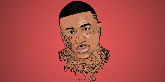 1400x1050 Gucci Mane cartoon portrait by Konrad on Dribbble