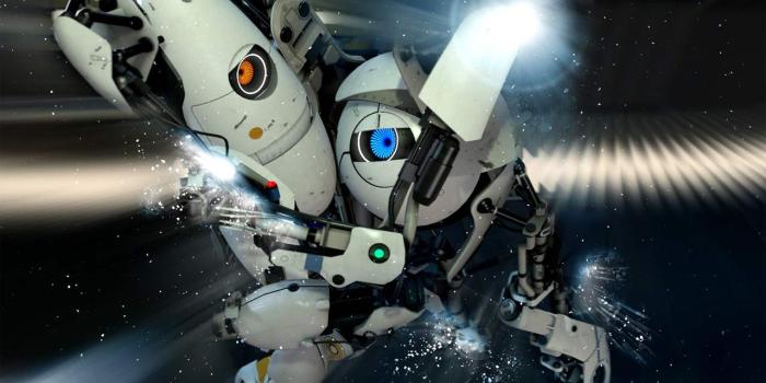 1280x800 Atlas & P-Body Desktop Wallpaper - Portal 2 Wallpaper (25081434