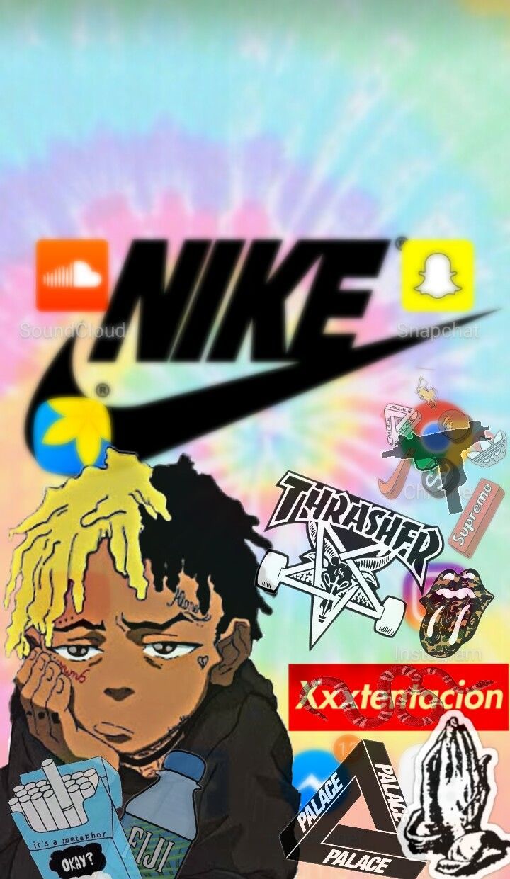 720x1241 xxxtentacion wave gang nike wallpaper rare adidas xtent...