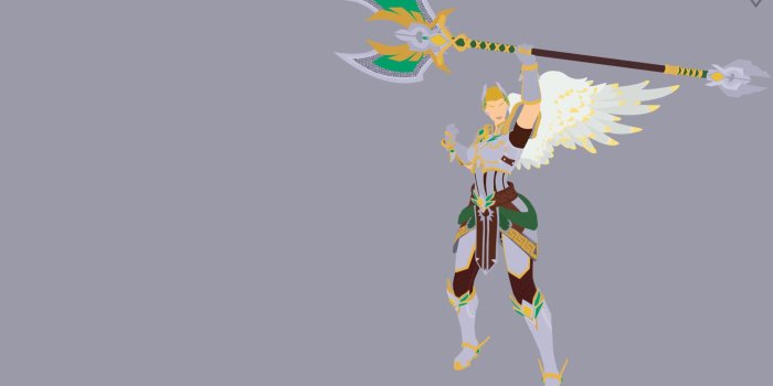1920x1080 ArtStation - Smite | Nike Minimalist Wallpaper, Jay R