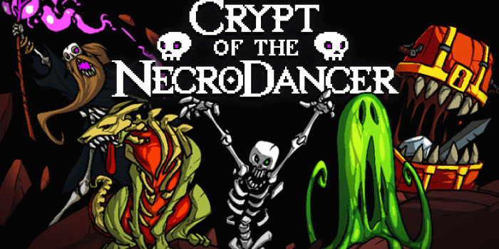 1920x1080 Crypt of the NecroDancer (2016) promotional art - MobyGames