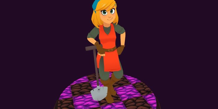 1920x1080 Crypt of the NecroDancer] Cadence - 3D model by BlueBead (@BlueBead