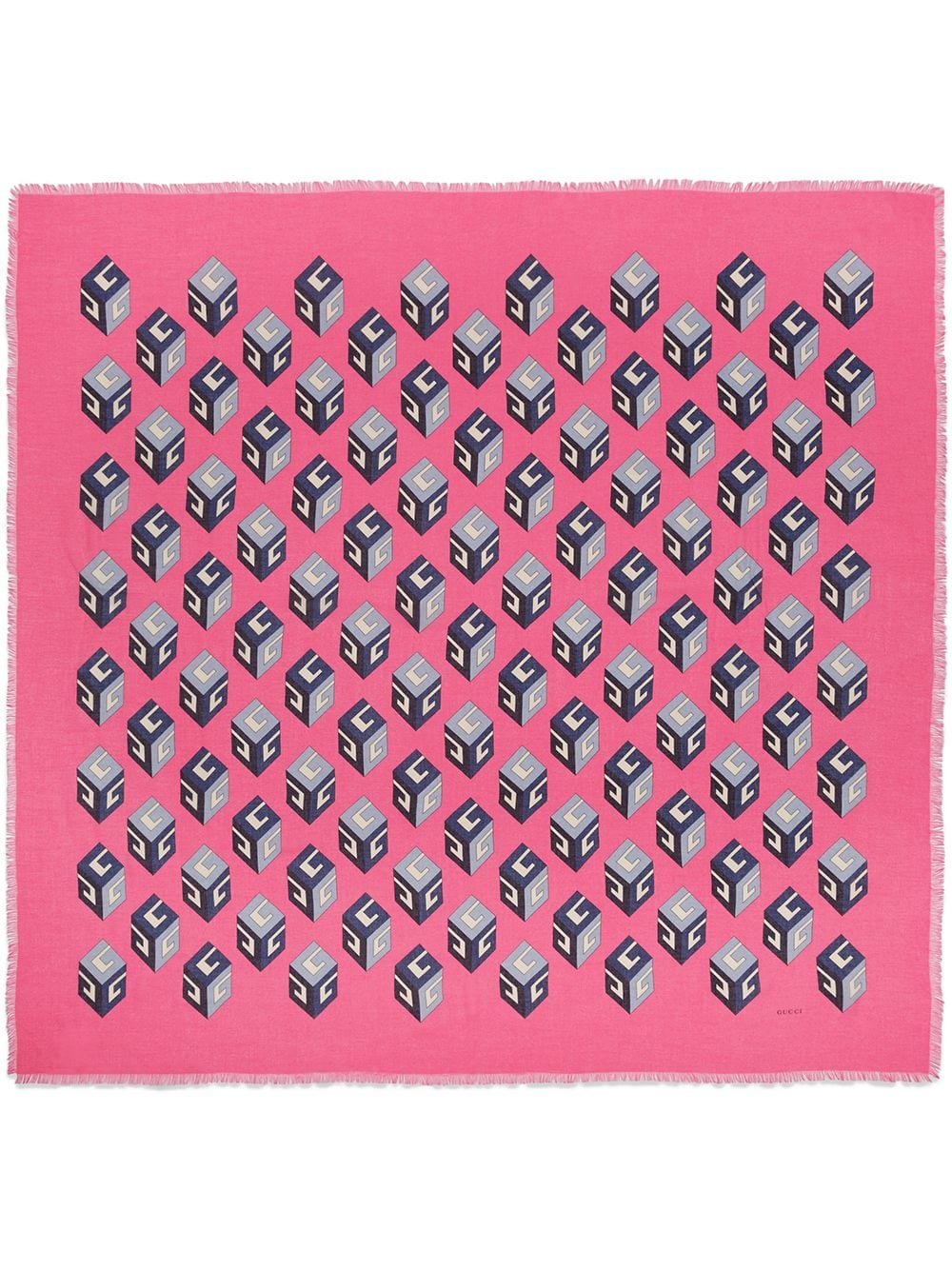 1000x1334 Gucci GG Wallpaper print modal silk shawl $445 - Buy Online AW17