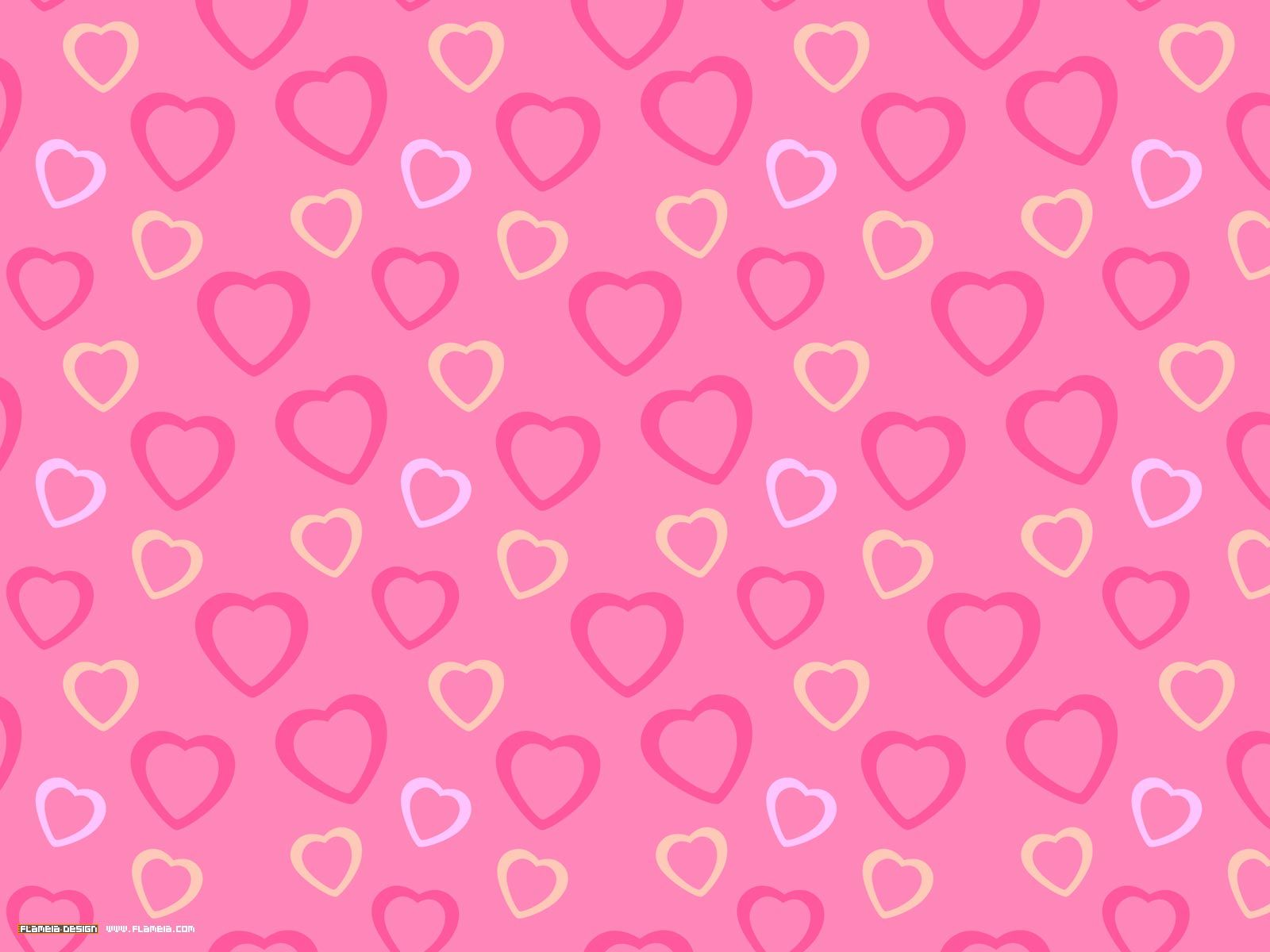 1600x1200 Gucci pink hearts wallpaper