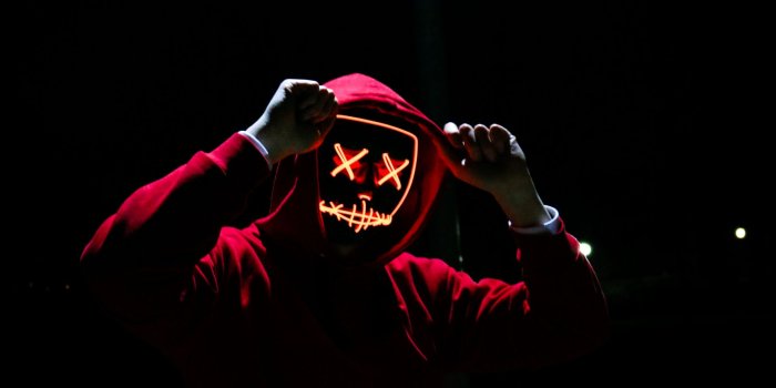 1920x1080 Man Wearing Red Hoodie Scary HD Wallpaper - Wallpaper Stream