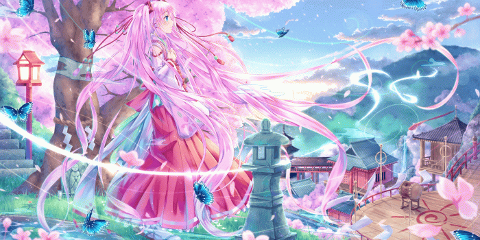 1920x1080 120 Sakura Miku HD Wallpapers | Background Images