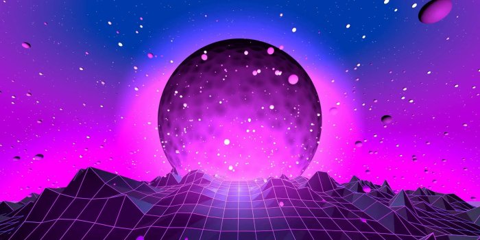 1920x1080 Wallpaper : neon, Synth, Retrowave, digital art 1920x1080