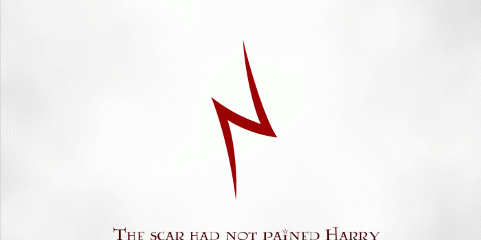 1080x1920 HP Minimalist Background-- Harry's Scar by 480nm
