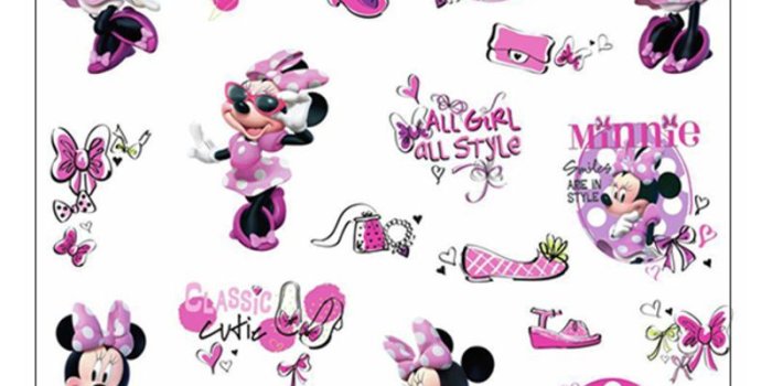 800x1091 Shop York Minnie Fashionista Disney 2 Wallpaper Multicolour online