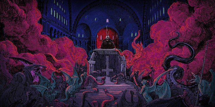 1920x1080 gost, Gustave Doré, Musician, Synth, Synthwave, Disc jockey, Skull