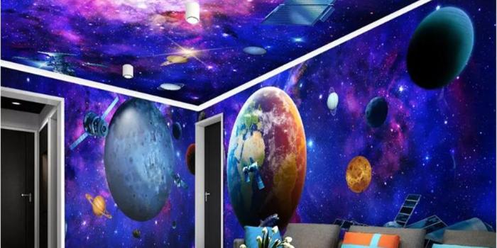1000x800 US $16.0 |beibehang mural Custom abstract photo wallpaper universe galaxy  earth 3D theme space ceiling wallpaper wallpaper for walls 3 d-in  Wallpapers
