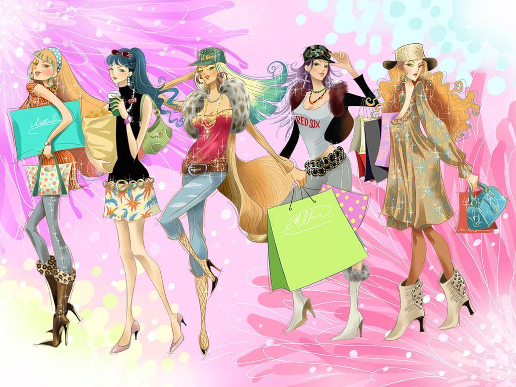1024x768 Girly Fashion Wallpapers - Top Free Girly Fashion Backgrounds