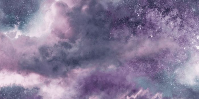 1000x1000 Diamond Galaxy by Arthouse - Deep Purple - Wallpaper - 260007