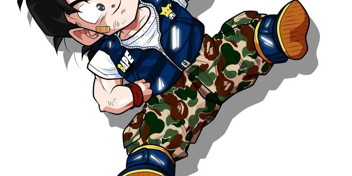 1400x933 Bape x Dragonball Z on Behance