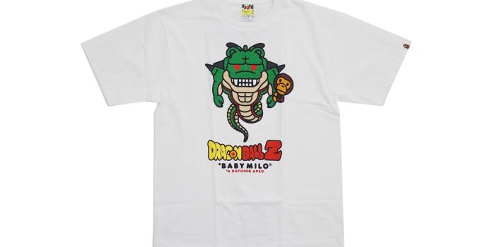1920x1200 Men's Dragon Ball Z Peeping Milo Polunga Tee White