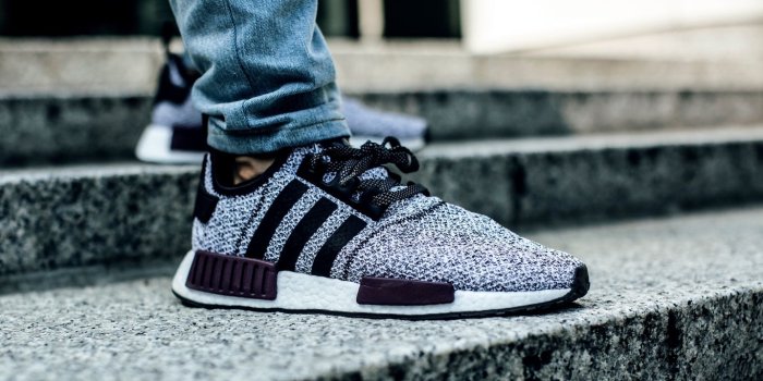 1366x768 Download wallpaper 1366x768 adidas, sneakers, shoes, jeans, legs