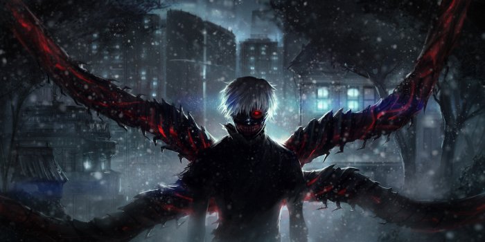 3840x2160 Wallpaper : anime, Kaneki Ken, Tokyo Ghoul, darkness, screenshot