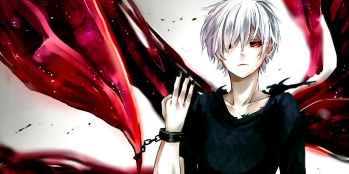 1310x819 Tokyo Ghoul Kaneki White Hair Hd Wallpaper | Gold Wallpapers