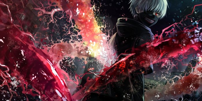1920x1338 Wallpaper : mask, magic, Kaneki Ken, Tokyo Ghoul, ART, man
