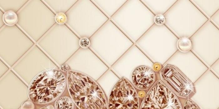 1080x2220 Rose Gold Diamonds Hearts and Pearls Wallpaper | *Hearts and Roses